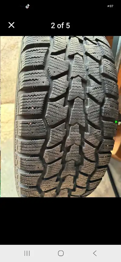 TIRES WITH RIMS. LIKE NEW. HERCULES - AVALANCHE. BOLT PATTERN 5X114.3 WILL FIT TOYOTA RAV4,OR HONDA...