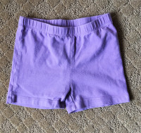 Place Shorts Sz 5-6 Purple Jersey Shorts Girls