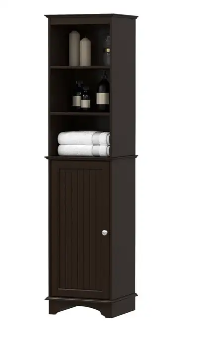 Brand New Spirich Home Freestanding Storage Cabinet - Expresso, View more