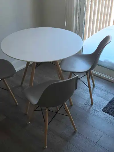 Structube- table and chairs , View more