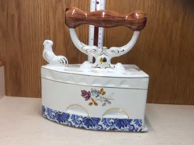 Ceramic Decorative Iron - Made in Alcobaça, Portugal, View more
