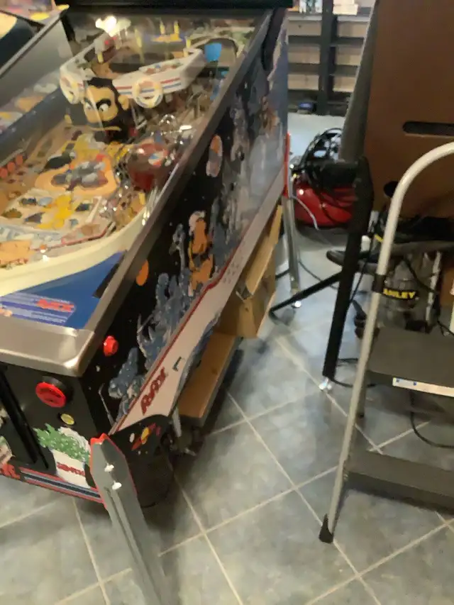 1994 Restored Popeye Pinball in Hobbies & Crafts in Barrie - Image 4