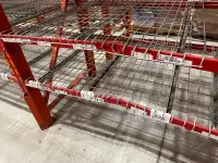 Used wire mesh decks for warehouse pallet racking. 42” x 46”