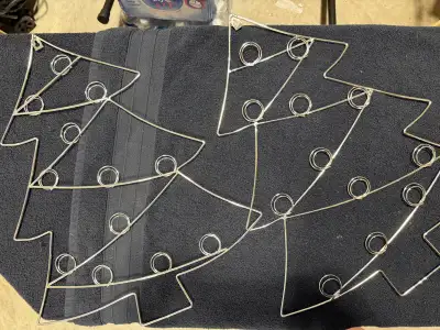 Metal Christmas Tree Photo Or Card Holders, View more