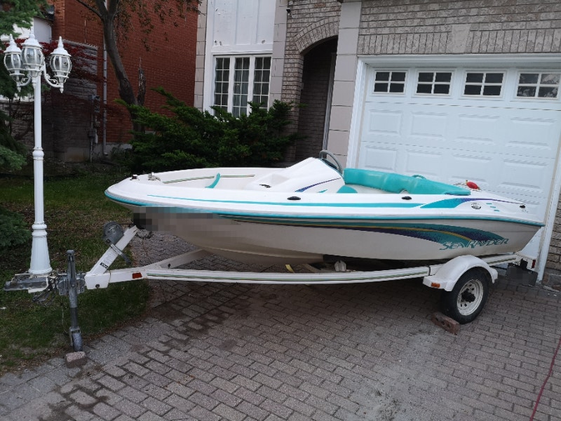 1993 Sea Rayder Jet Boat with trailer Powerboats & Motorboats