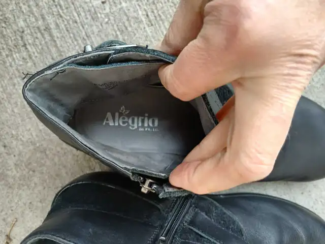 Leather Boots Alegria Women Size 41 in Women's - Shoes in Calgary - Image 7