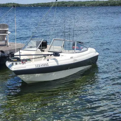 We are selling our Nordic Bowrider boat with a 1999 75HP Mercury outboard motor. The Motor runs grea...
