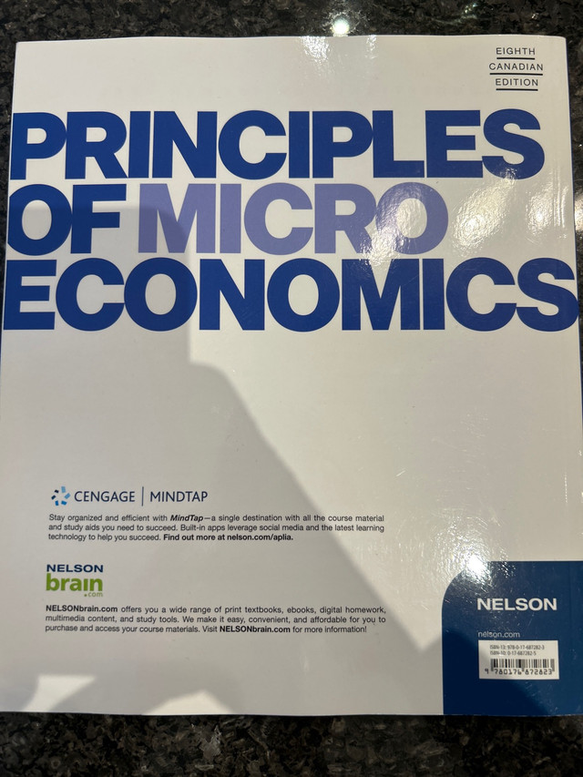 Principles of Microeconomics  in Textbooks in Mississauga / Peel Region - Image 2