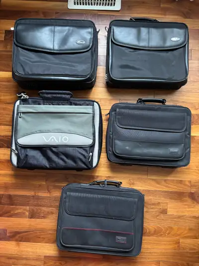 Used Laptop Cases Bags Targus Sony Brands $10 each, View more