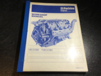 Perkins V8.510M & TV8.510M Marine Diesel Engines Workshop Manual