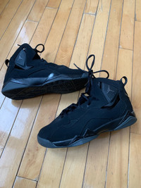 Nike Jordan True Flight BG 'Black Dark Grey'Jordan True Flight 