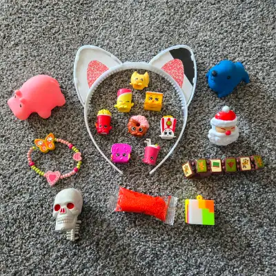 free toys/trinkets, View more