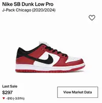 Nike Sb Dunk Low Pro J-Pack Chicago 