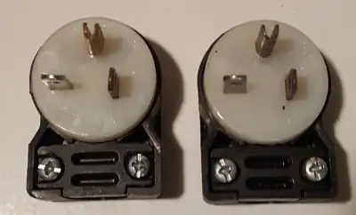 Hubbell Plugs, 20 Amp, 125Volt, Right Angle Type, NEW!, View more