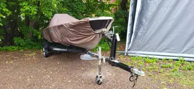 2015 Legend Prosport 16 SC (good condition, aside from some scratches) With Trailer (fair condition)...