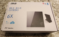 Asus-Blu-ray Combo 6x-SBC 06D2X U-New-$80