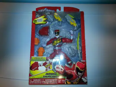 $55 Power Rangers Dino Charge Armored Dino Red 7 inch, View more