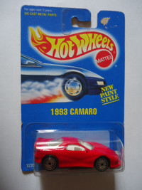 Hot Wheels #262 1993 Camaro (UH Wheels with white interior)