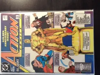 Action Comics Superman 600 VF KEY COMIC. Anniversary issue celebrating Superman's 50th year. Cover a...
