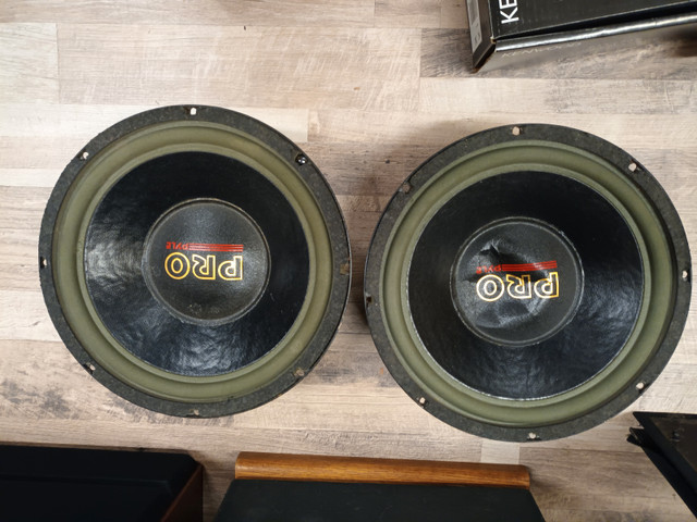 PYLE, Pro Series, 12" subwoofer, car audio, Vintage 80's/90's, M in Speakers in Hamilton - Image 4