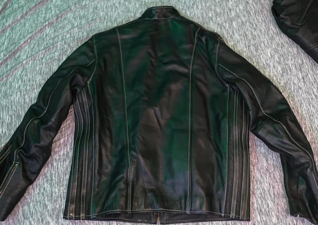 Men’s Genuine Leather Jacket in Men's in Strathcona County - Image 3