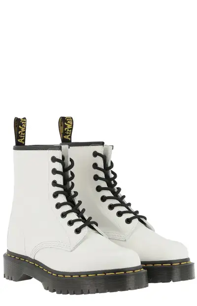 Brand NEW in Box DR Martens 1460 Bex White Patent UK4 Women US6, View more