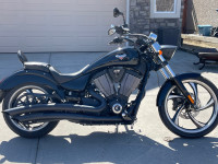 2013 Victory Vegas 8 Ball Motorcycle with Super Low Kilometres!