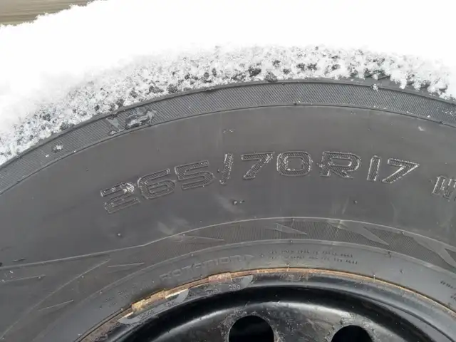 $500 265/70R17 snows on rims in Tires & Rims in Kingston - Image 3
