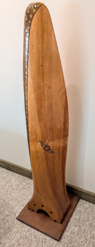 Vintage WWII Avro Anson Bomber Aircraft Propeller, photo 1