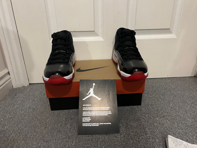 Jordan 11 Bred size 8 mens deadstock  in Men's Shoes in Markham / York Region - Image 4