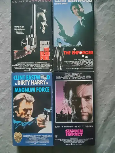 Dirty Harry - VHS Movies, View more