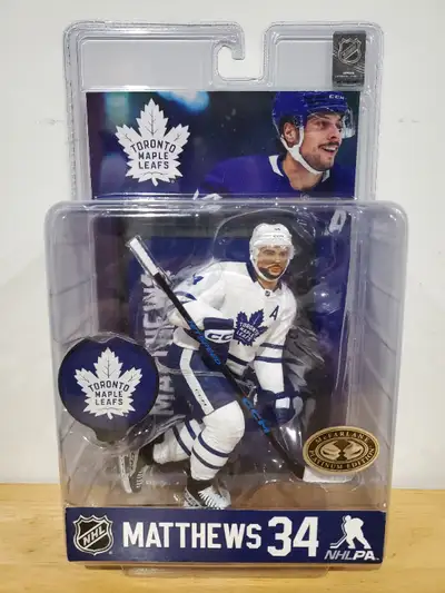 McFarlane NHL Auston Matthews TO Maple Leafs Platinum Edition, View more