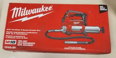 Milwaukee M18 Grease Gun, View more