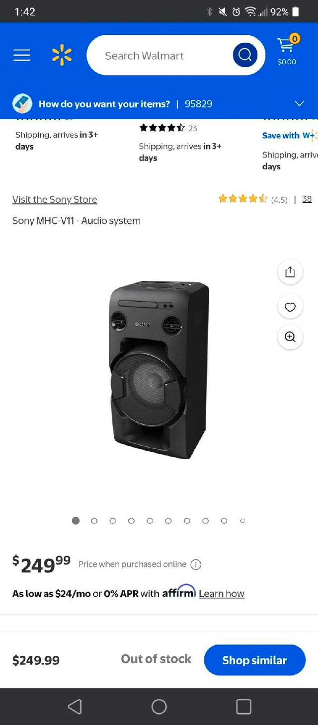 SONY MHC-V11 Speaker in Speakers in City of Toronto - Image 2