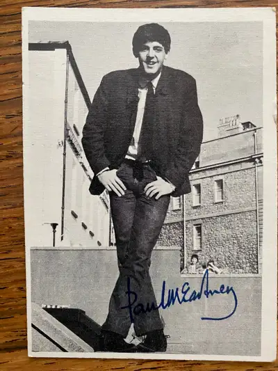 Rare vintage Beatles photo cards, View more