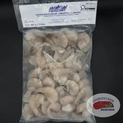 Frozen Black Tiger  And White Pacific Shrimp, View more