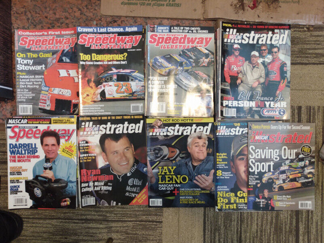 NASCAR Illustrated/Speedway Illustrated magazines 2000  to 2011 in Other in Cole Harbour