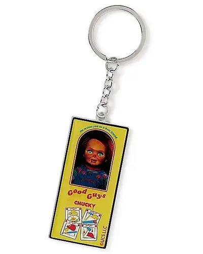 Chucky from Child's Play keychain, View more