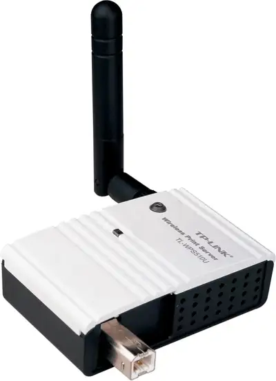 TP-Link TL-WPS510U 150Mbps Pocket-Sized Wireless Print Server, View more