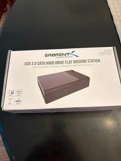 Sabrent USB 3.0 Hard Drive Flat docking station, View more
