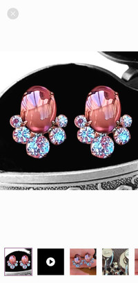 Sherman Crystal Earrings 