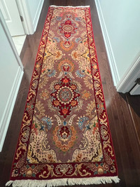 Handmade Persian Runner / Rug / Carpet - from Tabriz, Iran