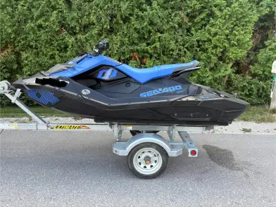 Selling my 2023 Spark Trixx 3UP. Runs excellent no issues and has 85hrs. Comes with JBL Charge 5 spe...
