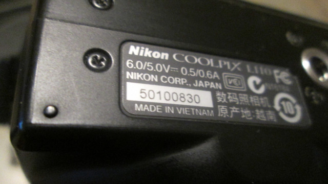 Nikon Coolpix L110 12.1 MP With HD Video 15x Optical Zoom Digita dans Appareils photo et caméras  à St. Catharines - Image 3