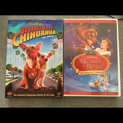 Disney DVDs Beverly Hills Chihuahua Beauty & Beast Enchanted , View more