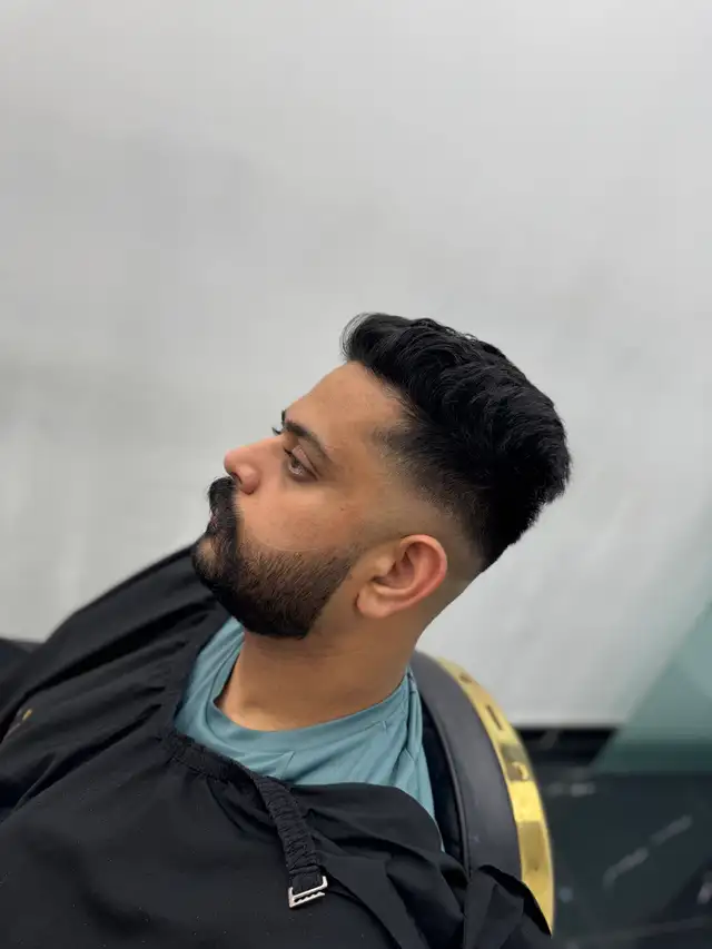 men fades and bread haircuts 