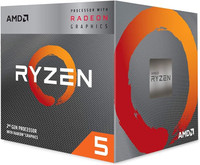AMD Ryzen 5 3400G 4-core, 8-Thread Unlocked Desktop Processor wi