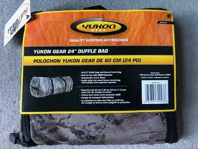 BRAND NEW - CAMOUFLAGE DUFFLE BAG, View more