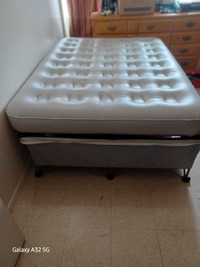 Queen size BYOB portable bed.