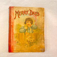 Merry Days Livre pour enfants Edition de 1899